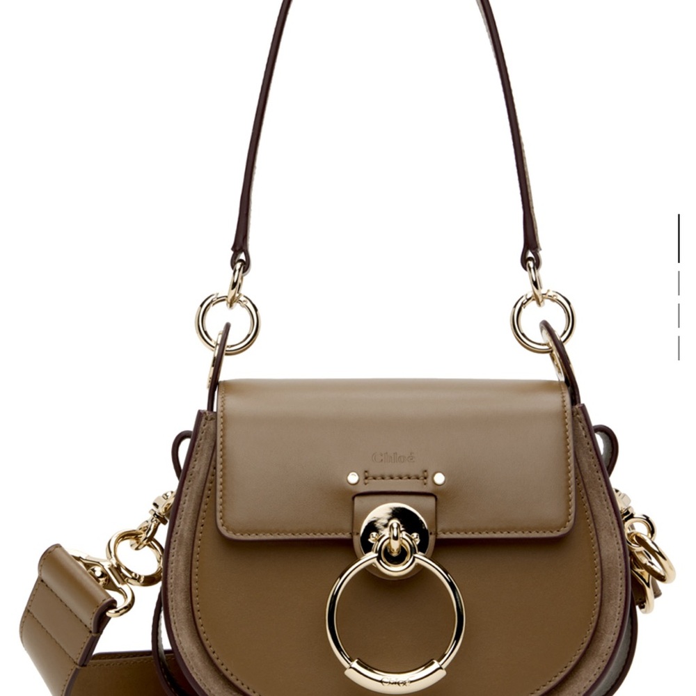 Chloe Tess small Brown bag *missing long strap*